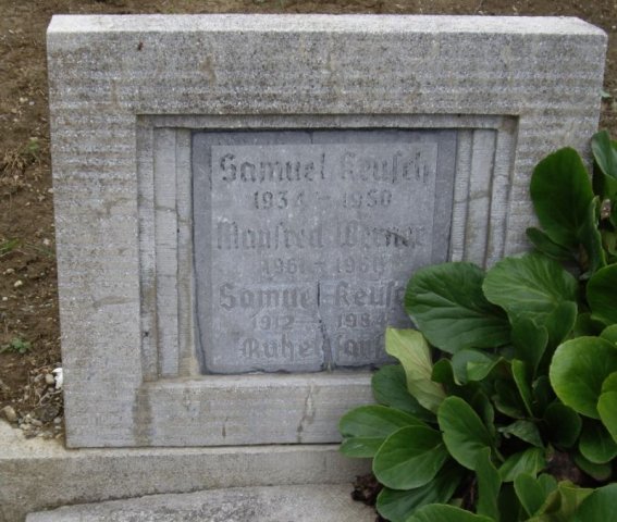 Keusch Samuel 1912-1984 Grabstein